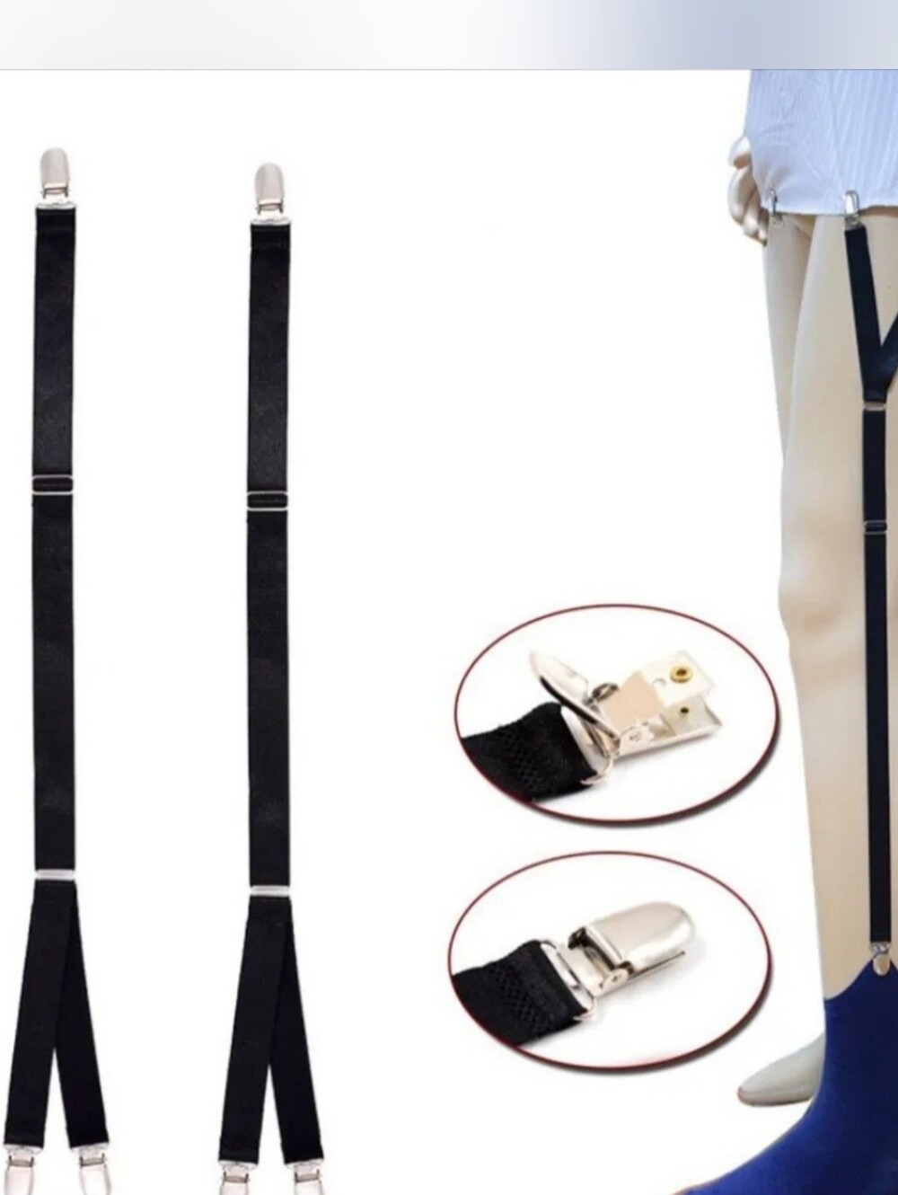 Men's Black T-Shirt/Shirt Holder